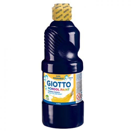 Guache Liquido Giotto Escolar 500ml Preto , Giotto , 160535324 , 8000825535611